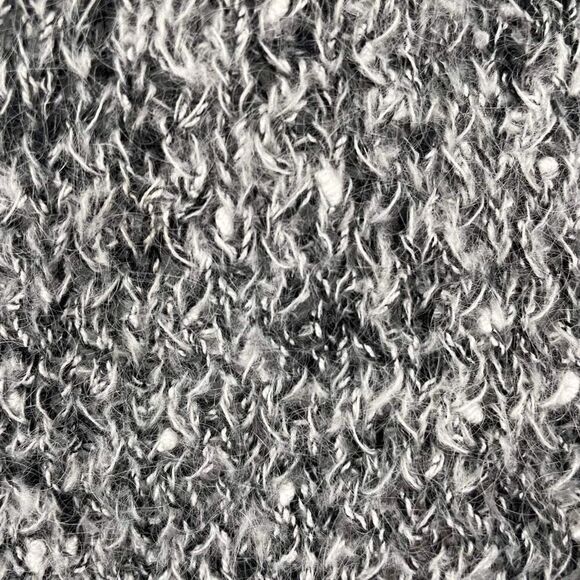 Ann Taylor Knit Wool Mohair Blend Pullover Sweater Heather Gray Small super soft - Picture 9 of 10